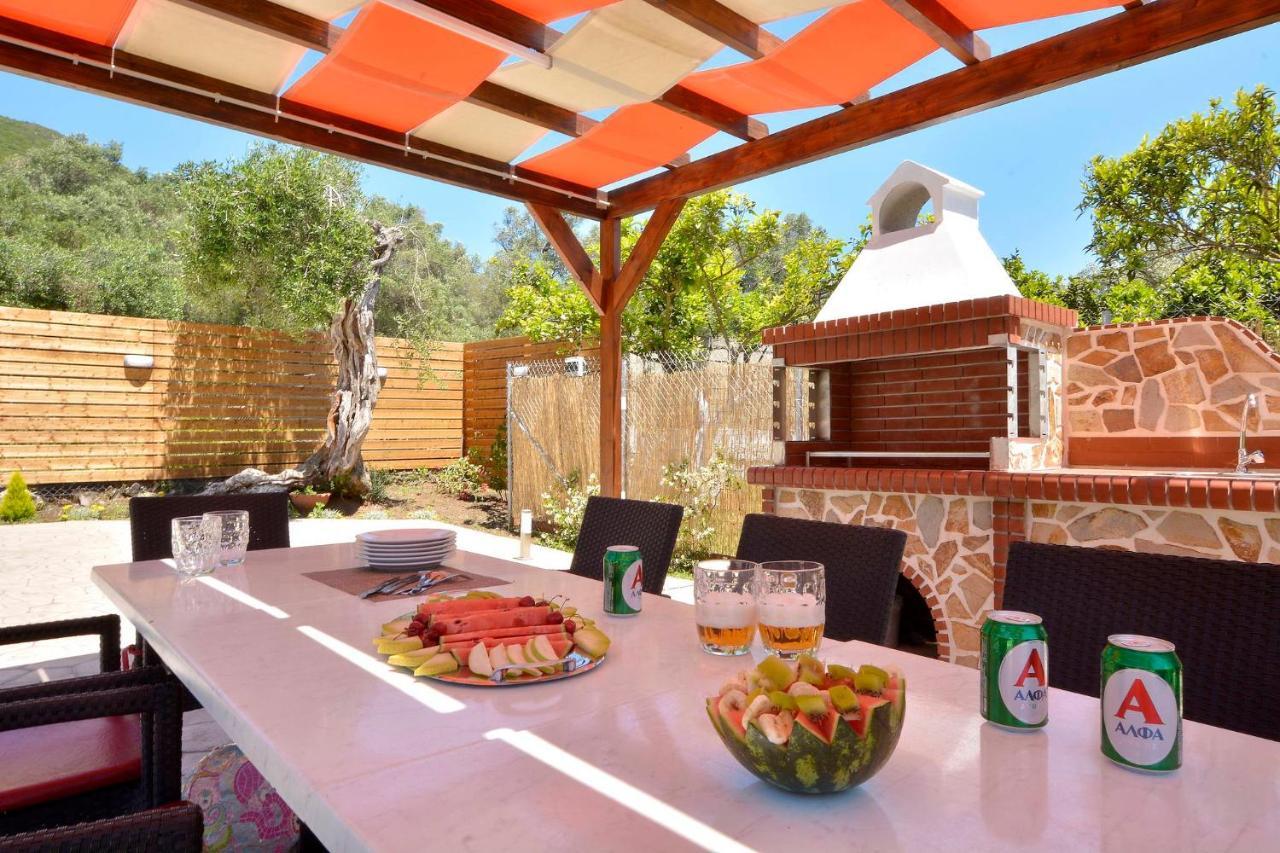 Villa La Casa Del Sole Halikounas Esterno foto