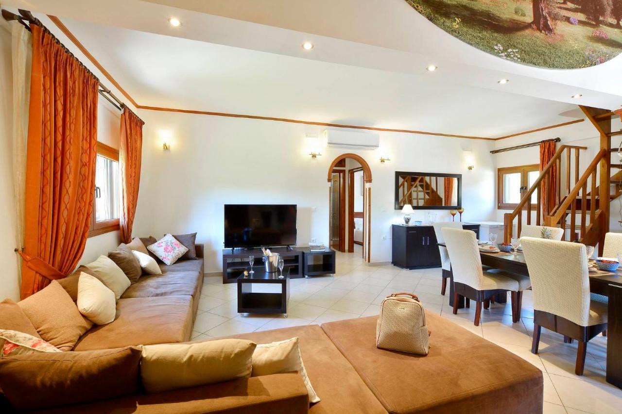 Villa La Casa Del Sole Halikounas Esterno foto