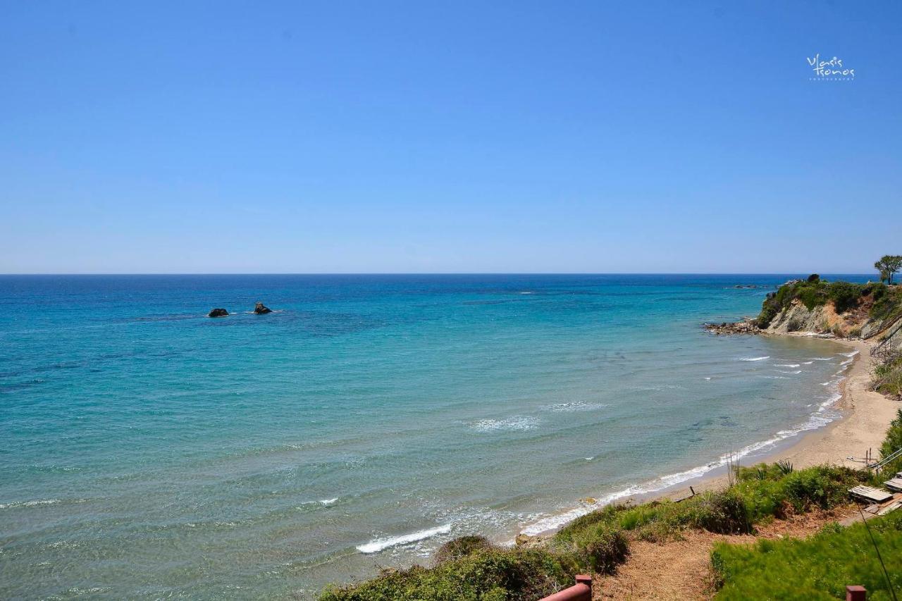 Villa La Casa Del Sole Halikounas Esterno foto