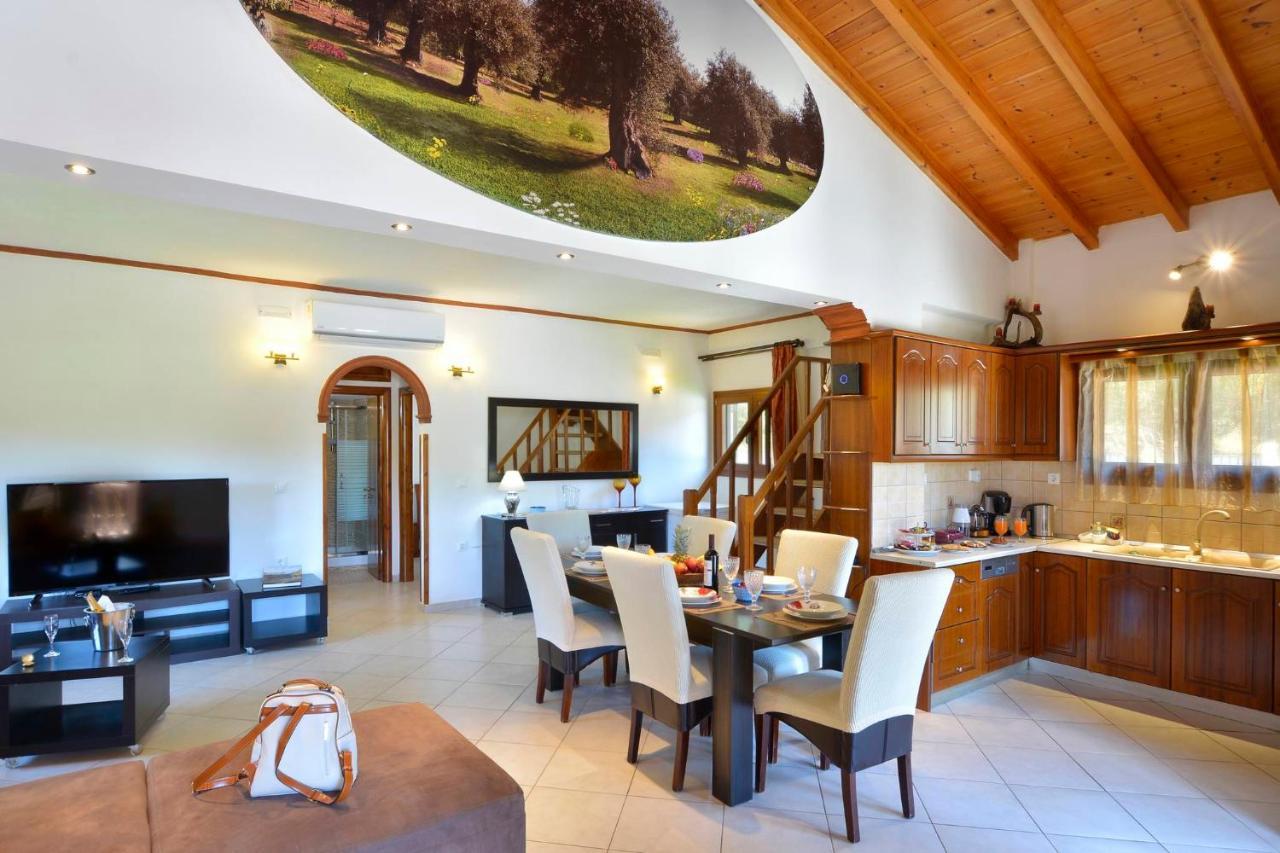 Villa La Casa Del Sole Halikounas Esterno foto